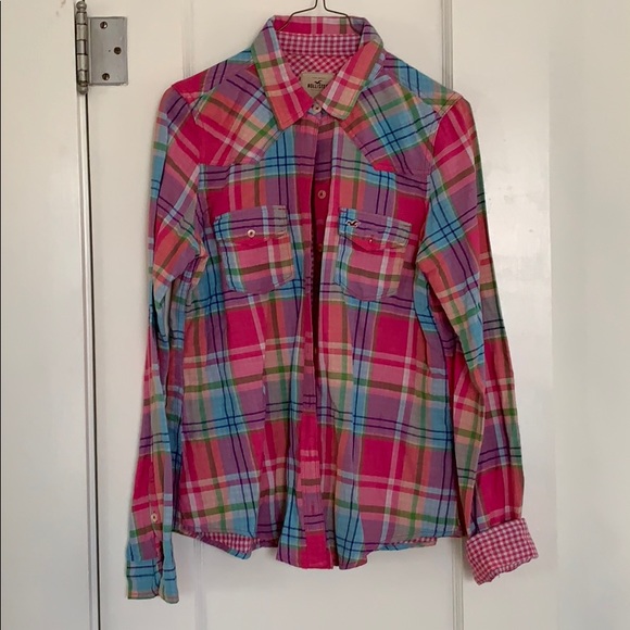 Hollister Tops - Hollister plaid shirt